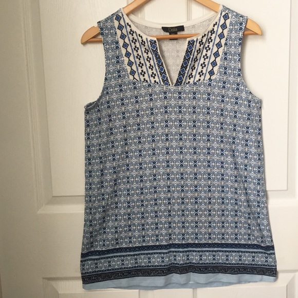 Dalia Sleeveless Soft Cotton Top - Picture 1 of 6